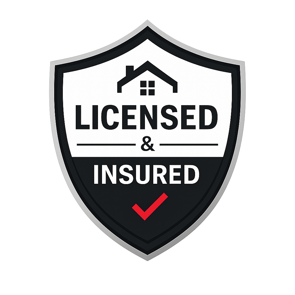 Licensed and insured contractor